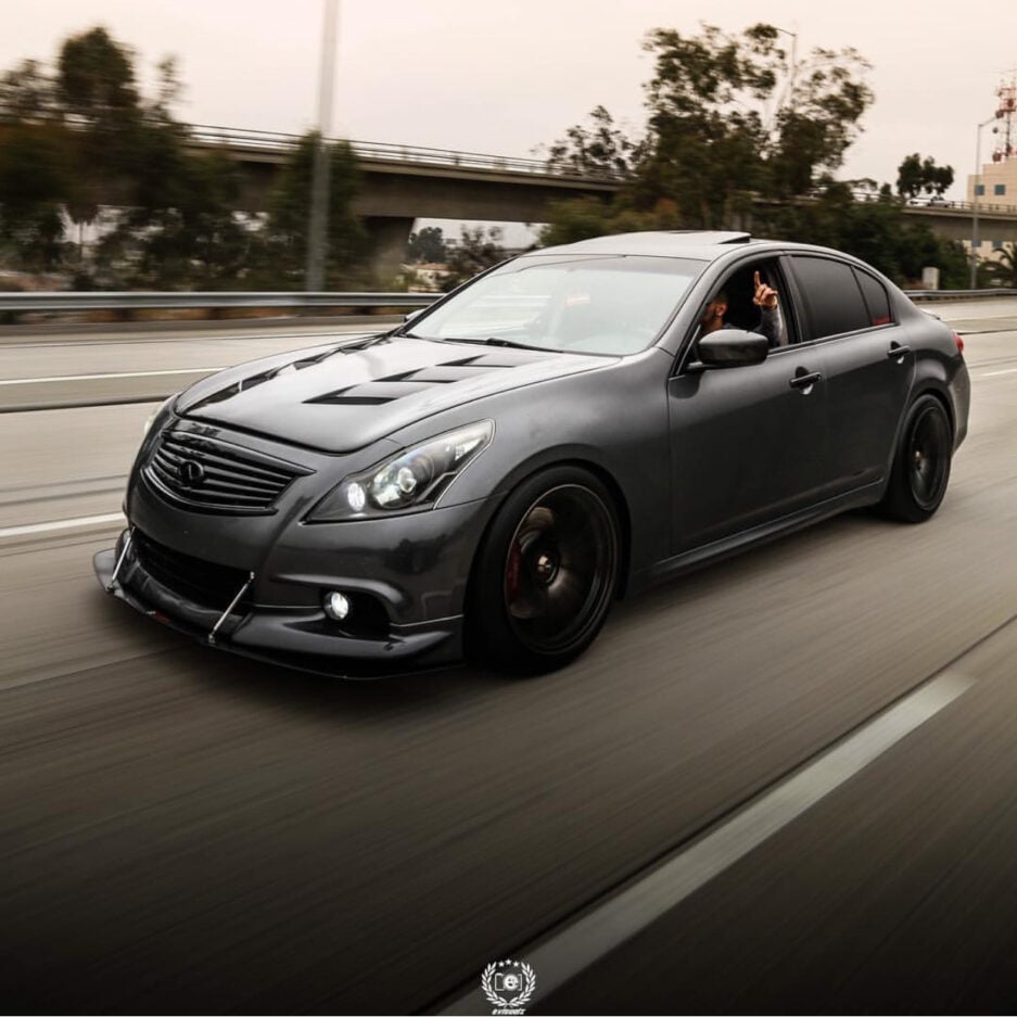 G37 Sedan Front Splitter
