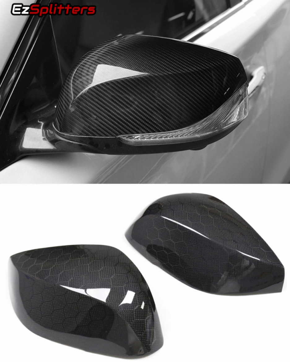 Q50 Q60 Honeycomb Carbon Fiber Side Mirror Covers