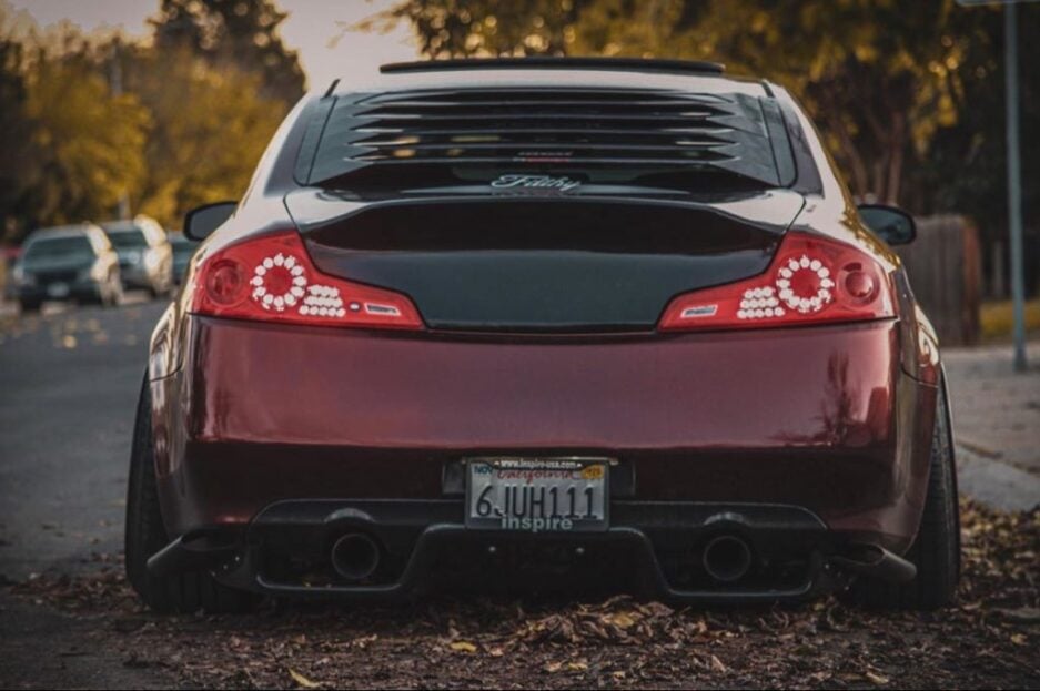 G35 Coupe Louver EzSplitters