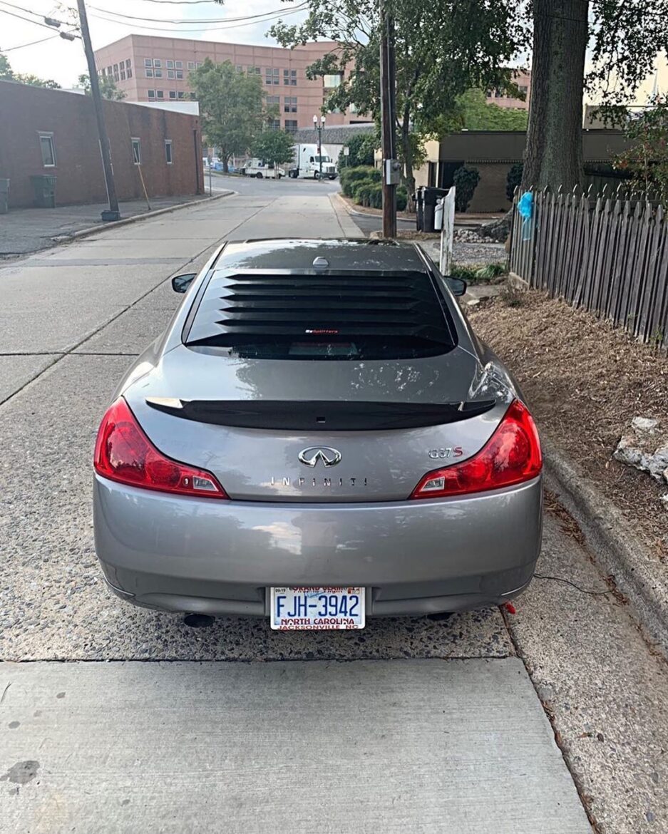 G37 Coupe Louvers