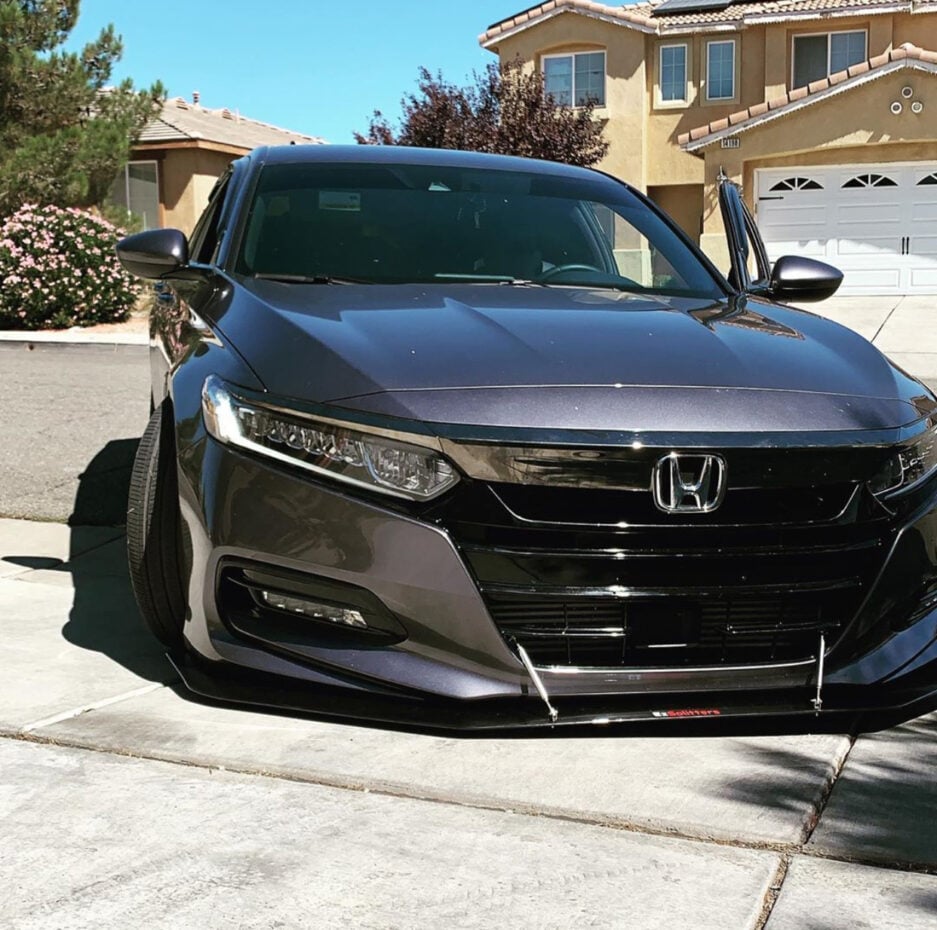Honda Accord 18-19 front splitter