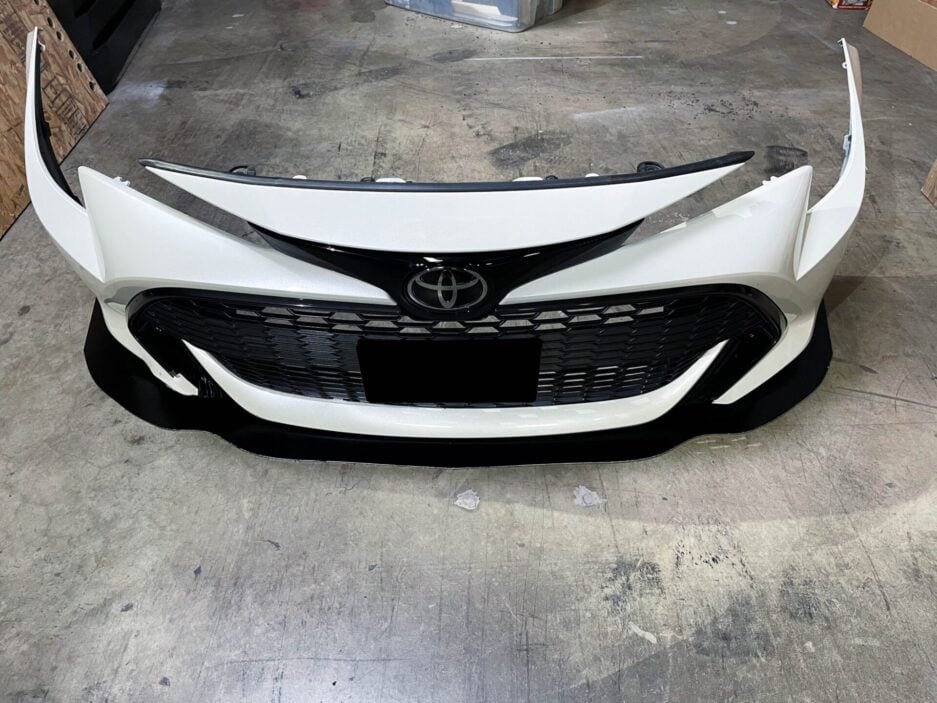 Corolla Hatchback front splitter