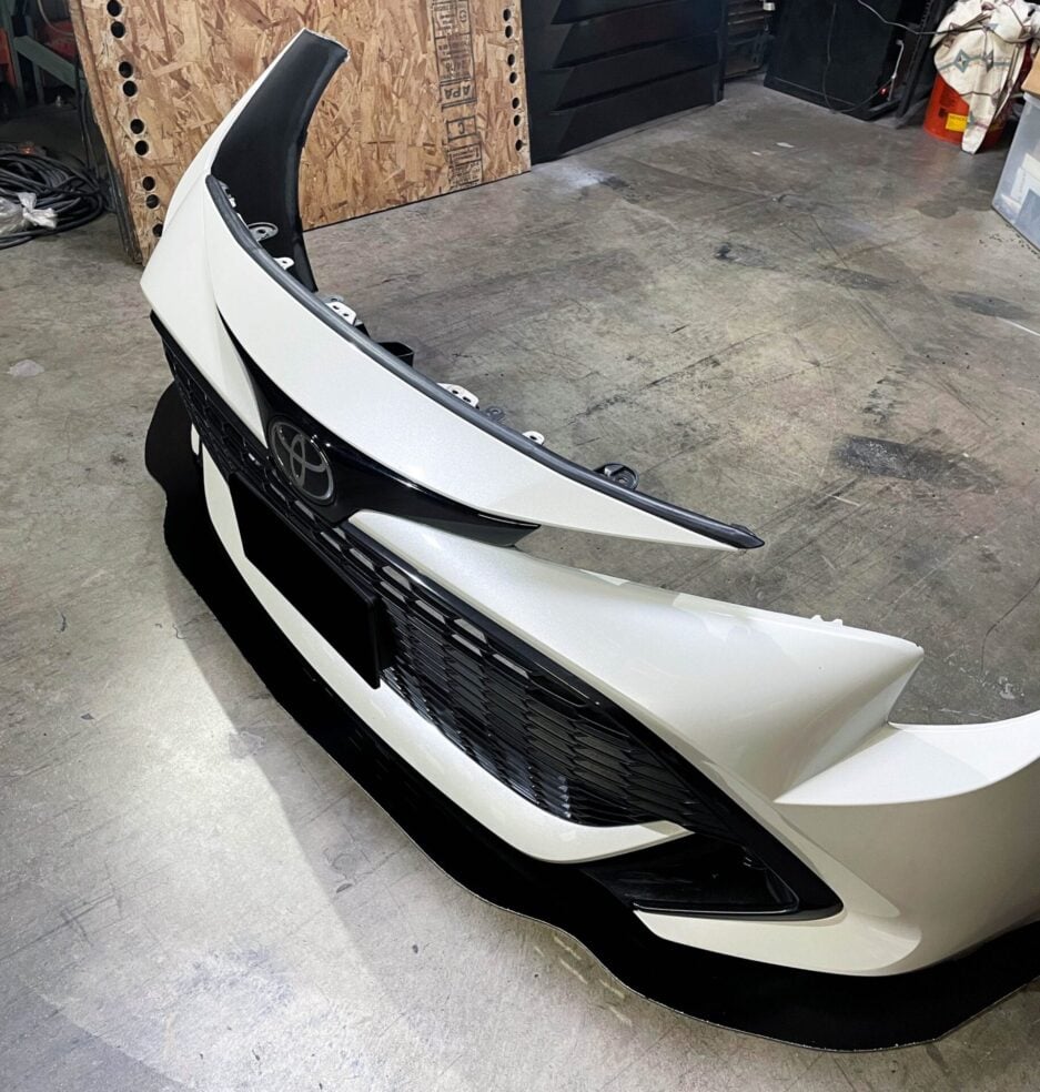 Toyota Corolla Hatchback front splitter