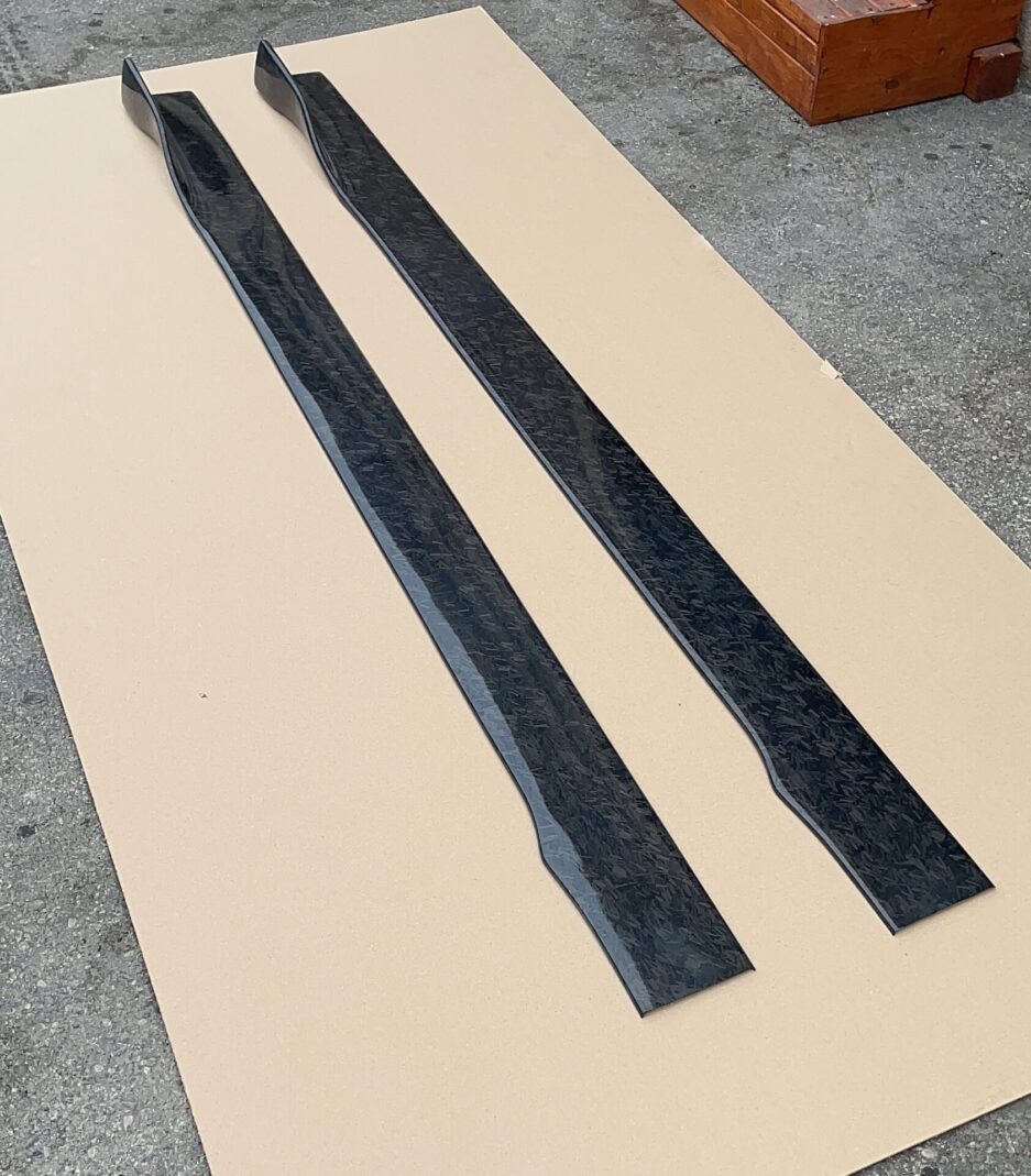Forged Carbon Fiber Side Splitters