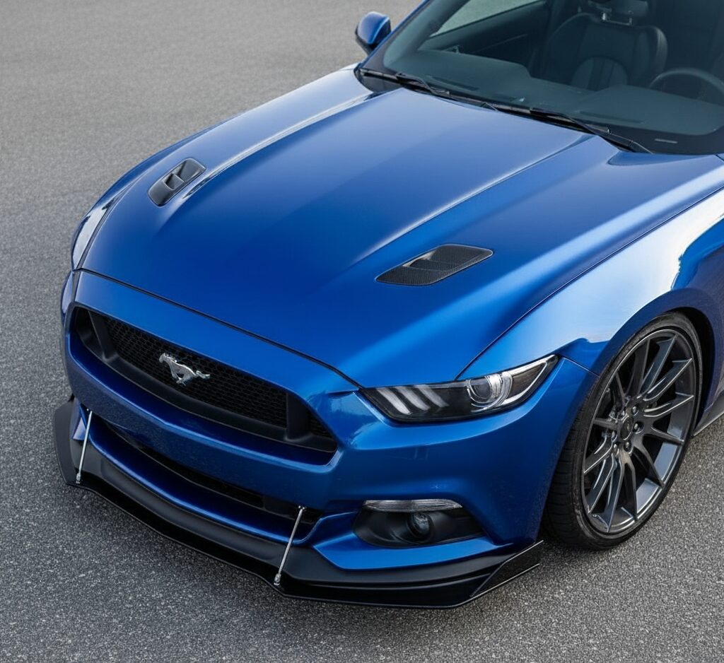 Ford Mustang Front Splitter 2018-2023 Ford Mustang Front Splitter 2018-2023