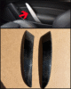 G35 Coupe carbon fiber honeycomb door handle grips