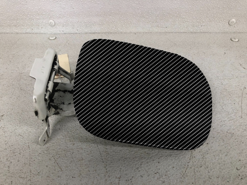 Honda Accord 13-17 carbon fiber honeycomb gas lid fuel door