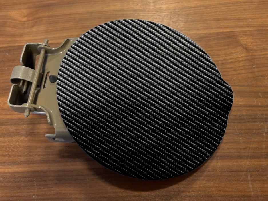 2005-2009 Ford Mustang Carbon Fiber Fuel Filler Gas Lid Door