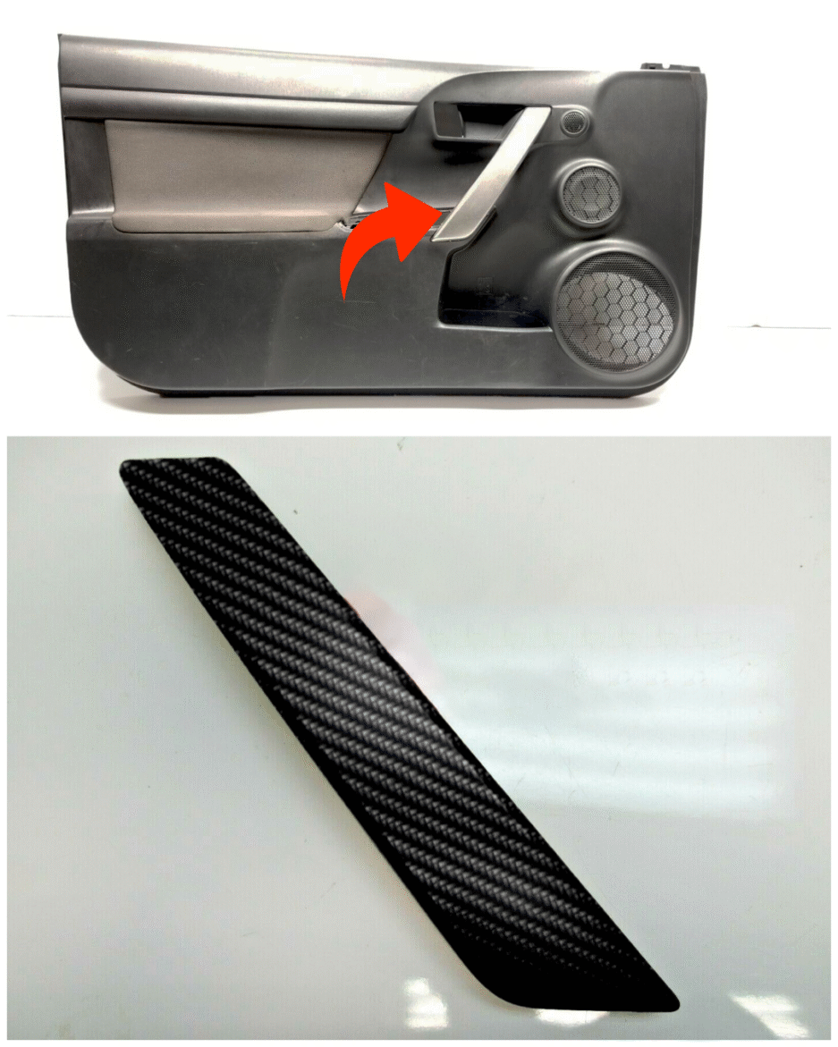 MotorKing Carbon Fiber Tailgate Handle For Scion TC 2005-2010 – Direct Replacement
