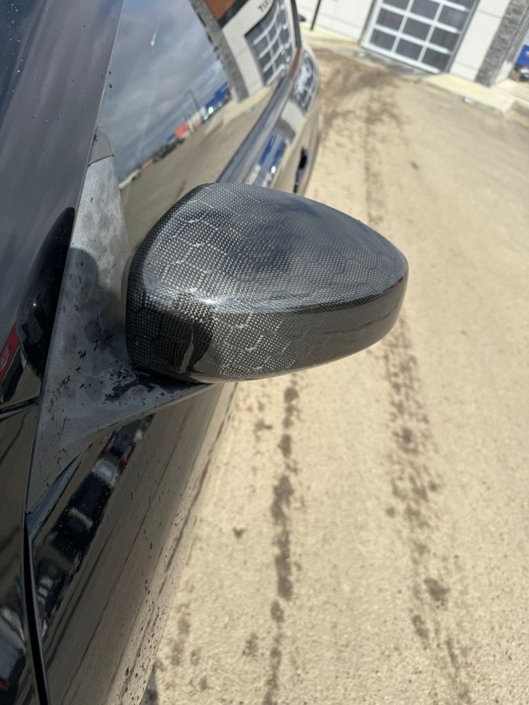 Carbon Fiber Mirror Cover Caps For 2003-2007 Infiniti G35 Coupe (JDM Style Add-On)