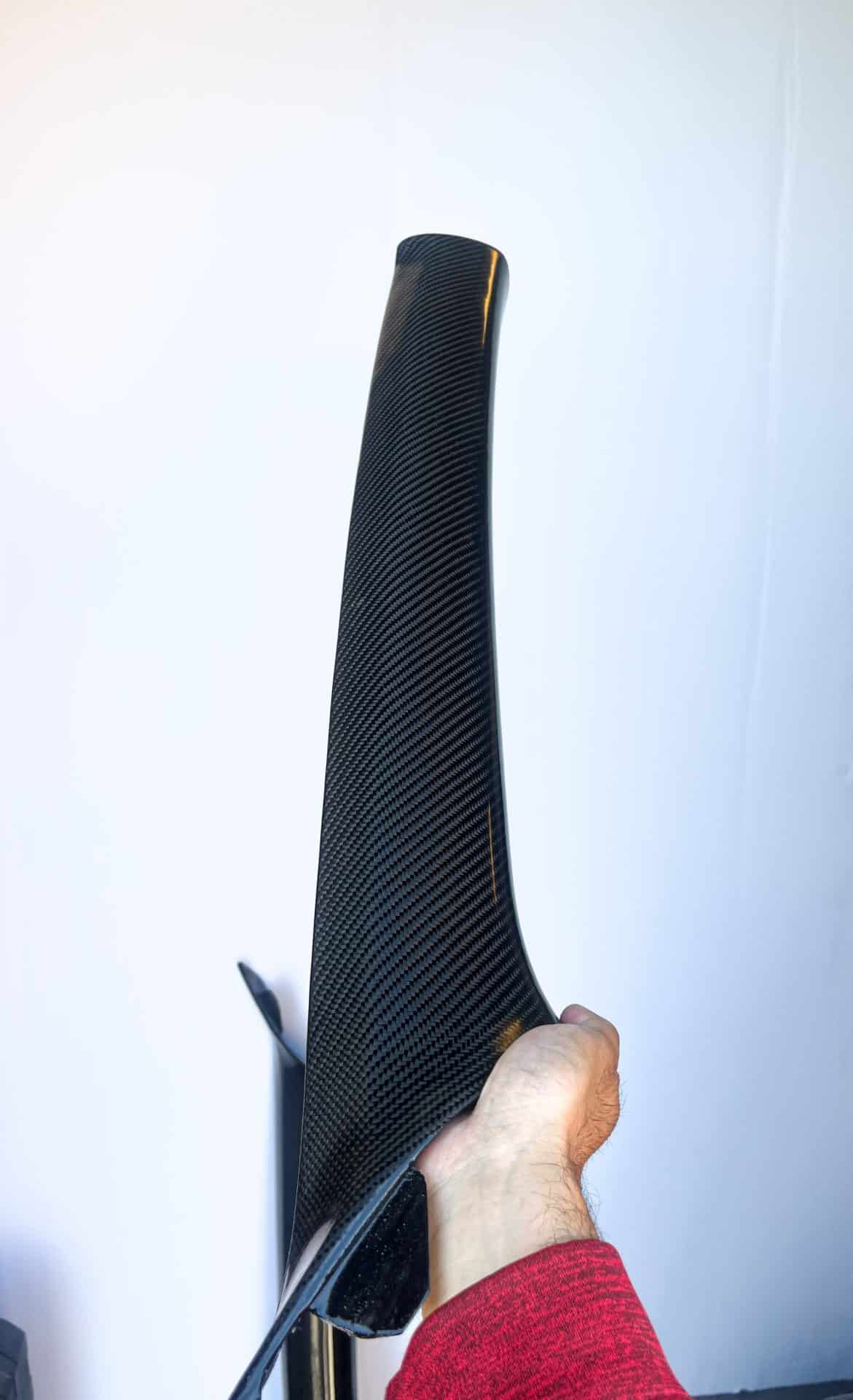 AUTOCARIMAGE Real Carbon Fiber Window Pillar Posts – Infiniti G35 G37 2003–06 – 6pc Set