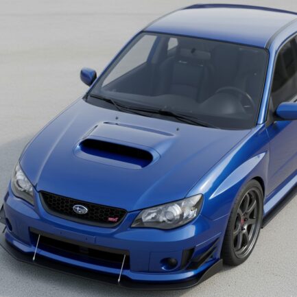 Subaru Impreza WRX STI Front Splitter 2006-2007