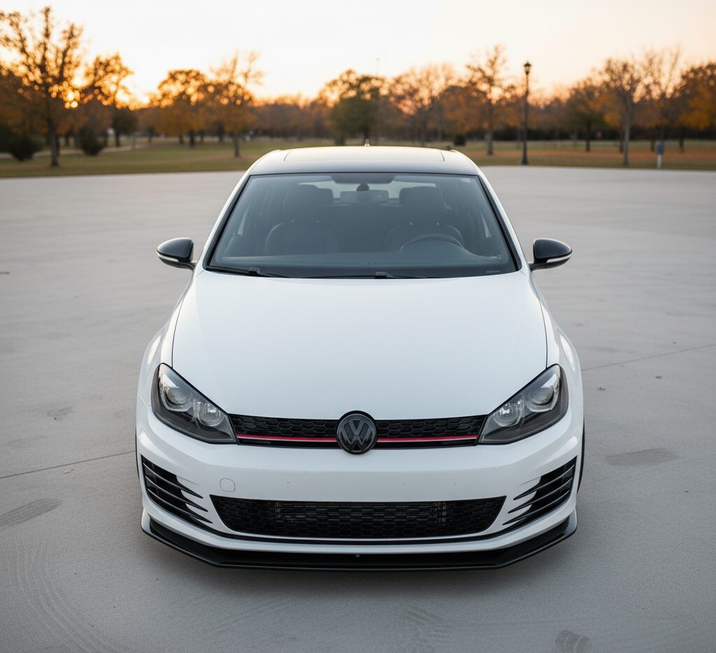 Volkswagen Golf GTI Front Splitter 10-14 Volkswagen Golf GTI Front Splitter 10-14