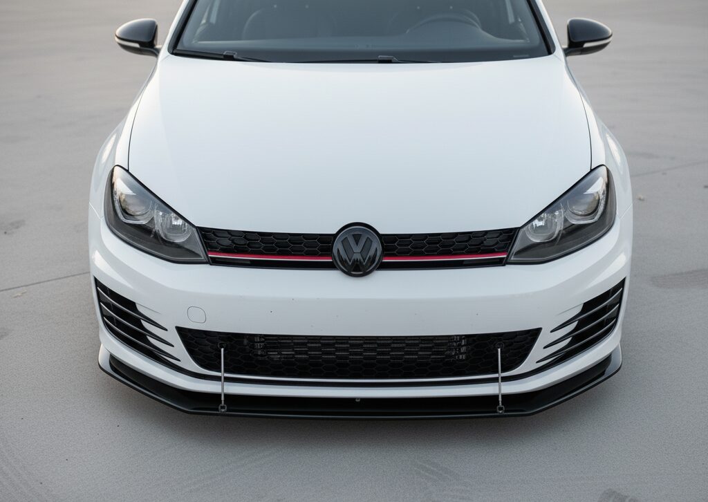 Volkswagen Golf GTI Front Splitter 2010-2014 Volkswagen Golf GTI Front Splitter 2010-2014